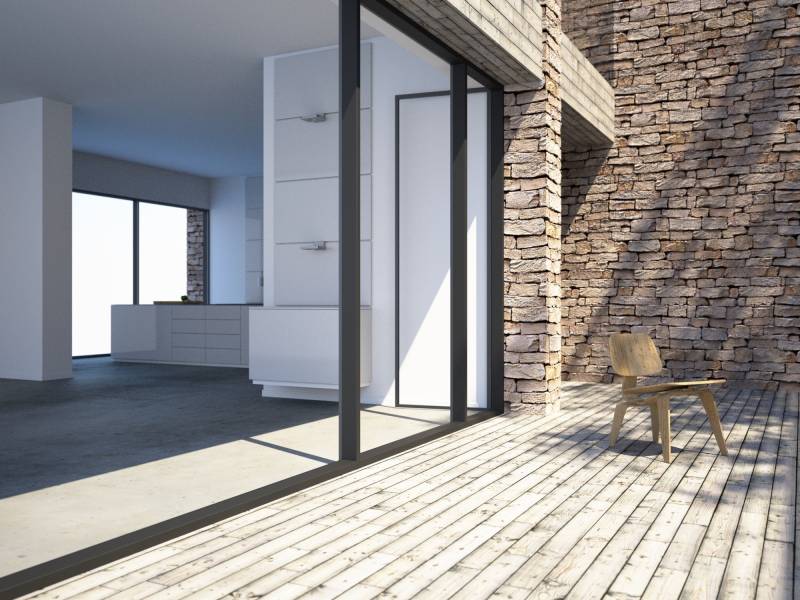 Installation de parement en pierre naturelle pour embellissement de façade à Marignane proche de Vitrolles