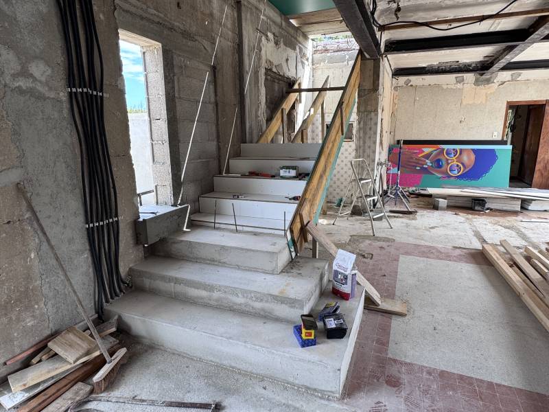 Création d'un escalier sur mesure en béton armé à Châteauneuf-les-Martigues